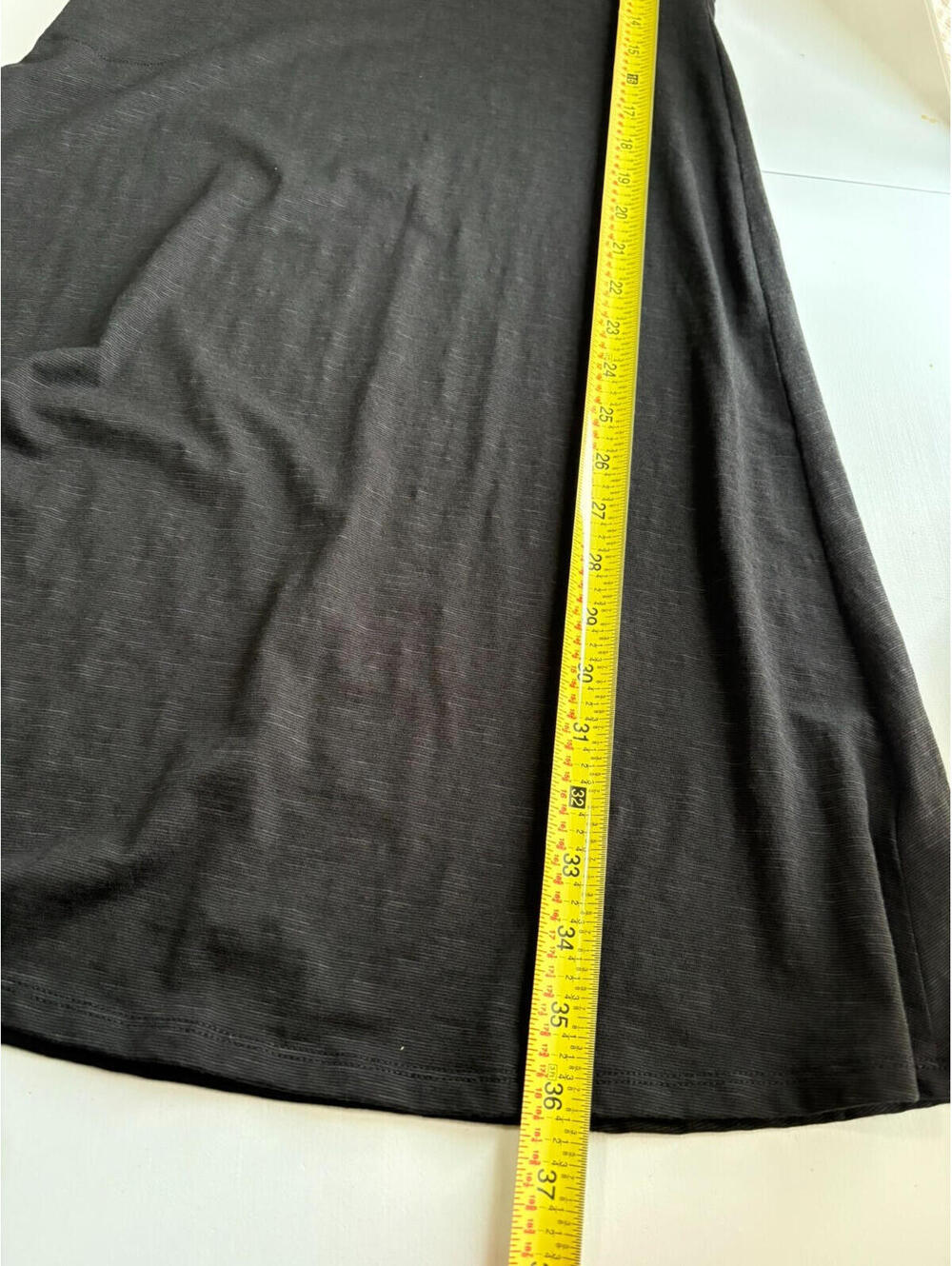 Toad&Co Black Rosemarie V-Neck Cap Sleeve Tencel Organic Cotton Dress Size XS - Picture 9 of 9